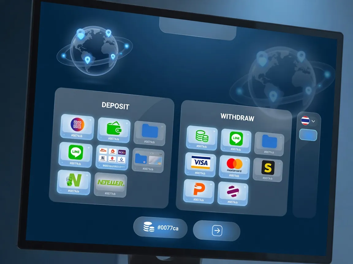 เติมเงินและถอนใน 1xbet ไทย